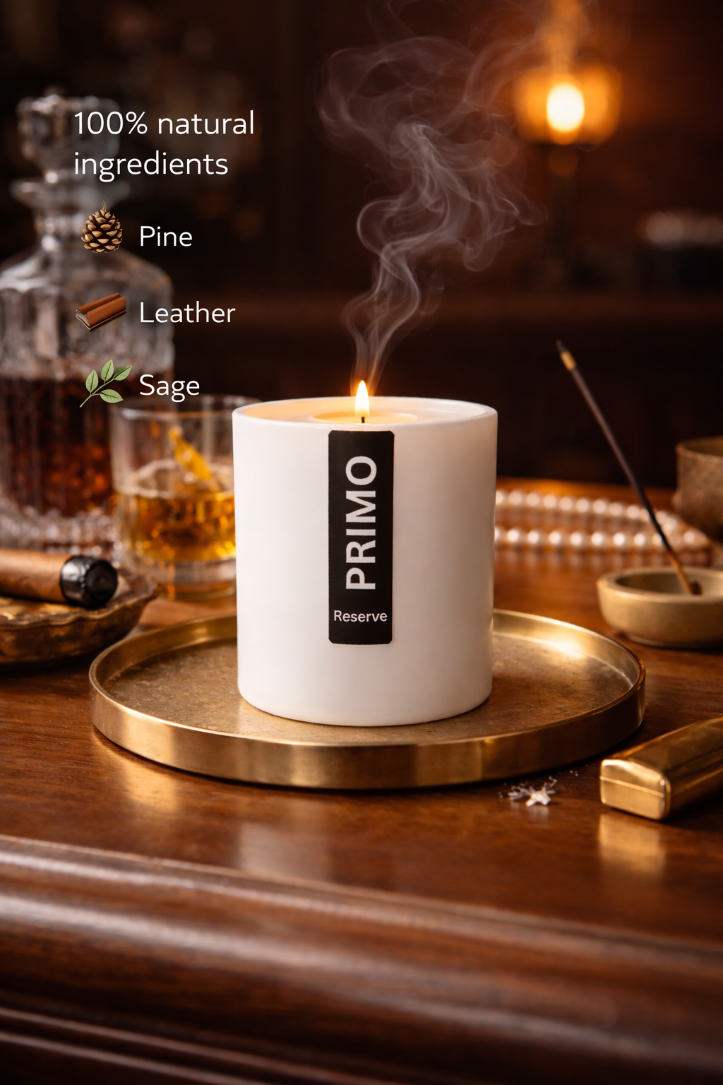 Speak Easy 8oz Candle